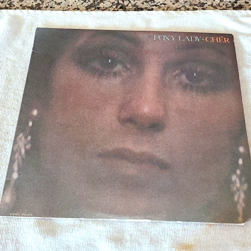 Cher FOXY LADY vinyl album
